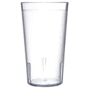 Carlisle 12 oz Clear Textured Plastic Tumbler (5212-207) thumbnail 2