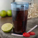 Carlisle 12 oz Blue Textured Plastic Tumbler (521254) thumbnail 5