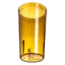 Carlisle 12 oz Amber Textured Plastic Tumbler (521213) thumbnail 2