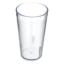 Carlisle 12 oz Clear Textured Plastic Tumbler (521207) thumbnail 2