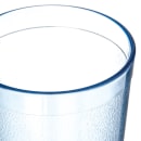 Carlisle 16 oz Blue Textured Plastic Tumbler (521654) thumbnail 4