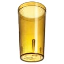 Carlisle 16 oz Amber Textured Plastic Tumbler (521613) thumbnail 2