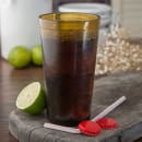 Carlisle 16 oz Amber Textured Plastic Tumbler (521613) thumbnail 5