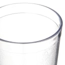 Carlisle 16 oz Clear Textured Plastic Tumbler (521607) thumbnail 4