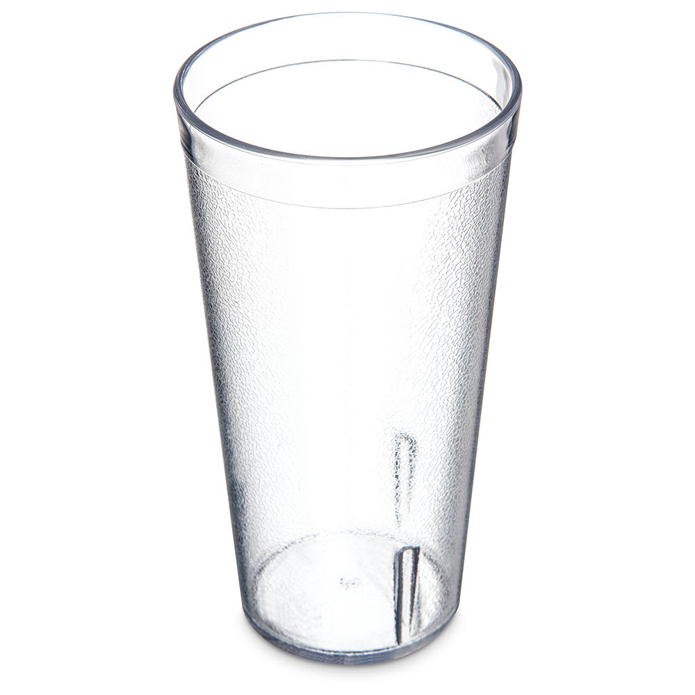 Carlisle 20 oz Clear Textured Plastic Tumbler (5220-207)