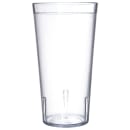 Carlisle 20 oz Clear Textured Plastic Tumbler (5220-207) thumbnail 3