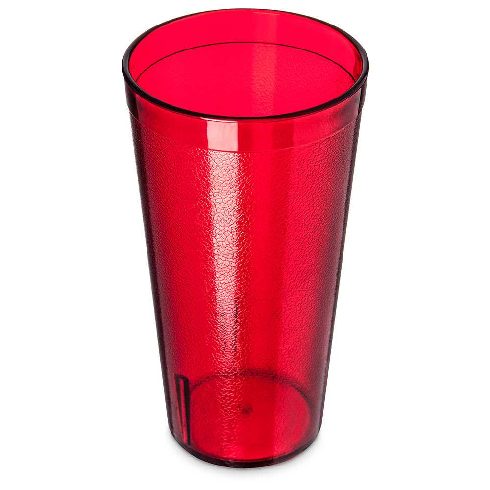 Carlisle 20 oz Clear Textured Ruby Tumbler (522010)