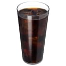 Carlisle 24 oz Clear Textured Plastic Tumbler (522407) thumbnail 2