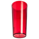 Carlisle 24 oz Ruby Textured Plastic Tumbler (522410) thumbnail 2