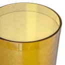 Carlisle 24 oz Amber Textured Plastic Tumbler (522413) thumbnail 4
