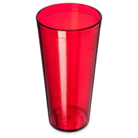 Carlisle 24 oz Amber Textured Plastic Tumbler (522413) thumbnail 6