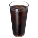 Carlisle 32 oz Clear Textured Plastic Tumbler (523207) thumbnail 2