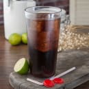 Carlisle 32 oz Clear Textured Plastic Tumbler (523207) thumbnail 5