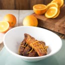 Carlisle 52 oz Round Melamine Serving Bowl, White (5300802) thumbnail 5