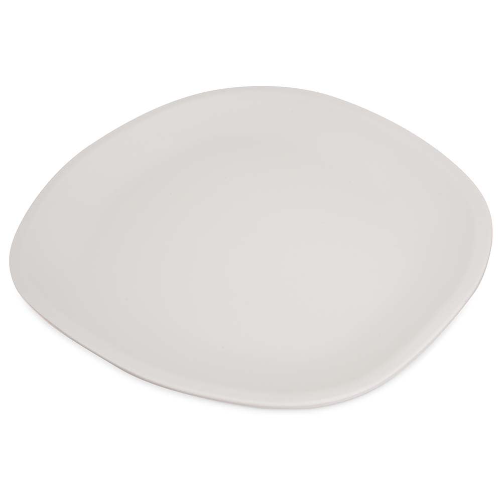 Carlisle 13" Oblong Ridge Platter - Melamine, Cement (5310223)