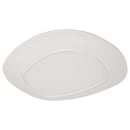 Carlisle 13" Oblong Ridge Platter - Melamine, Cement (5310223) thumbnail 4