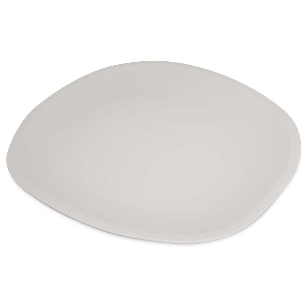 Carlisle 18" Oblong Ridge Platter - Melamine, Cement (5310323)