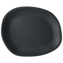 Carlisle 18" Oblong Ridge Platter - Melamine, Slate (5310338) thumbnail 2