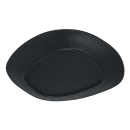 Carlisle 18" Oblong Ridge Platter - Melamine, Slate (5310338) thumbnail 4