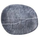 Carlisle 18" Oblong Ridge Platter - Melamine, Soapstone (5310372) thumbnail 2