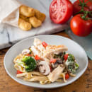 Carlisle 9" Free Form Melamine Salad Plate, Cement (5310623) thumbnail 5