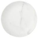 Carlisle 9" Free Form Melamine  Salad Plate, White Marble (5310637) thumbnail 2