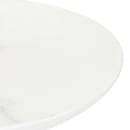 Carlisle 9" Free Form Melamine  Salad Plate, White Marble (5310637) thumbnail 3