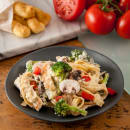 Carlisle 9" Free Form Melamine  Salad Plate, Slate (5310638) thumbnail 5