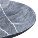 Carlisle 9" Free Form Melamine  Salad Plate, Soapstone (5310672) thumbnail 3