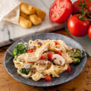 Carlisle 9" Free Form Melamine  Salad Plate, Soapstone (5310672) thumbnail 5