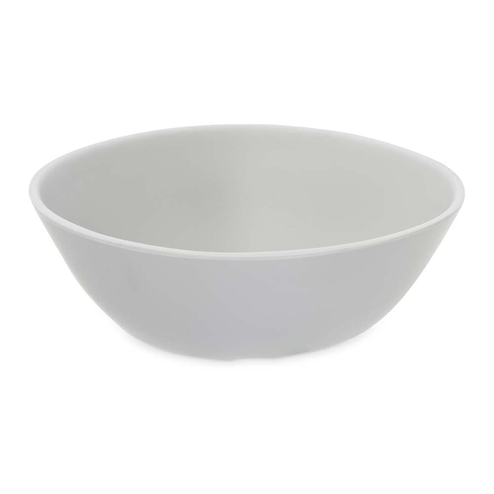 Carlisle 22 oz Round Melamine Bowl, Cement (5310823)