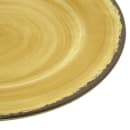 Carlisle 11" Round Melamine Dinner Plate, Amber (5400113) thumbnail 3