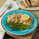 Carlisle 11" Round Melamine Dinner Plate, Aqua (5400115) thumbnail 5