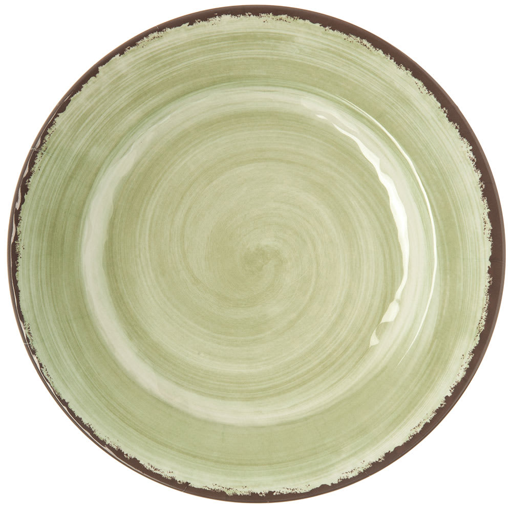 Carlisle 11" Round Melamine Dinner Plate, Jade (5400146)