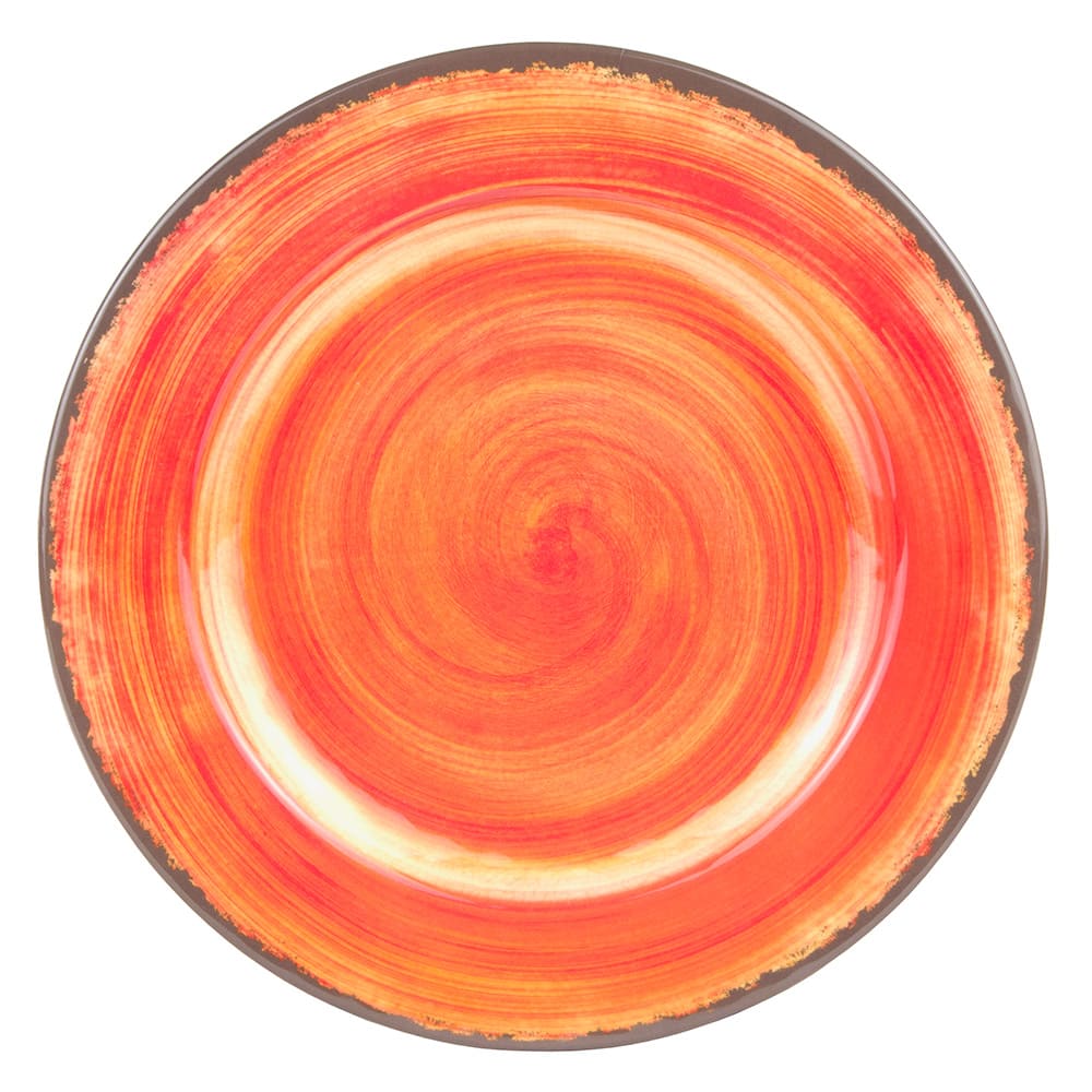 Carlisle 11" Round Melamine Dinner Plate, Fireball (5400152)