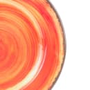 Carlisle 11" Round Melamine Dinner Plate, Fireball (5400152) thumbnail 3