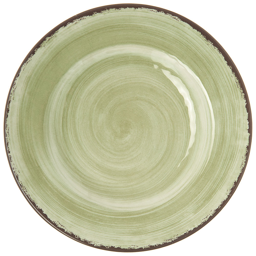 Carlisle 9" Round Melamine Salad Plate, Jade (5400246)