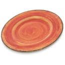 Carlisle 9" Round Melamine Salad Plate, Fireball (5400252) thumbnail 2