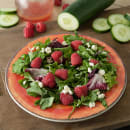 Carlisle 9" Round Melamine Salad Plate, Fireball (5400252) thumbnail 5