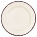 Carlisle 9" Round Melamine Salad Plate, Sweet Cream (5400253) thumbnail 2