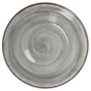 Carlisle 18 1/2 oz Round Melamine Soup Bowl, Smoke Gray (5400318) thumbnail 2