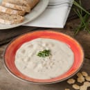 Carlisle 18 1/2 oz Round Melamine Soup Bowl, Fireball (5400352) thumbnail 5