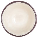 Carlisle 27 oz Melamine Ice Cream Bowl, Sweet Cream (5400453) thumbnail 2