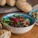 Carlisle 17 oz Round Melamine Serving Bowl, Aqua (5400515) thumbnail 5