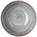 Carlisle 17 oz Round Melamine Serving Bowl, Gray (5400518) thumbnail 2