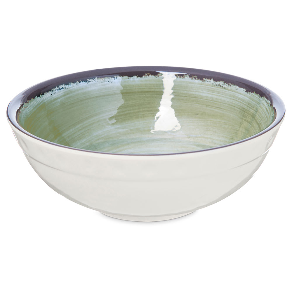 Carlisle 17 oz Round Melamine Serving Bowl, Jade (5400546)