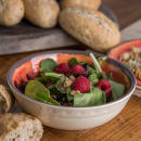 Carlisle 17 oz Round Melamine Serving Bowl, Fire Ball (5400552) thumbnail 5