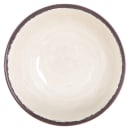 Carlisle 17 oz Round Melamine Serving Bowl, Sweet Cream (5400553) thumbnail 2