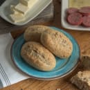 Carlisle 7" Round Melamine Bread & Butter Plate, Aqua (5400715) thumbnail 5