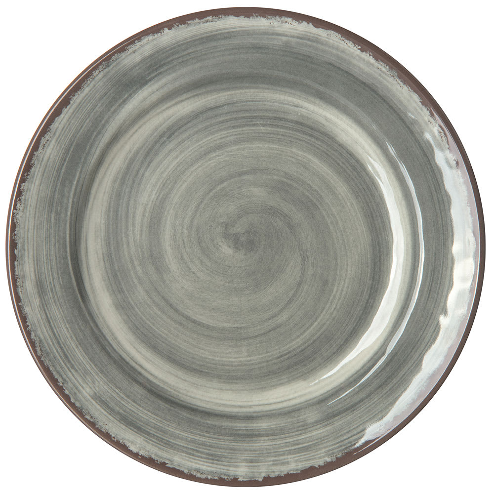 Carlisle 7" Round Melamine Bread & Butter Plate, Gray (5400718)